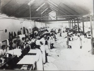 Women workers Lace Making Burgage Southwell